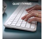 APPLE Magic Wireless Keyboard with Touch ID & Numeric Keypad - White & Silver