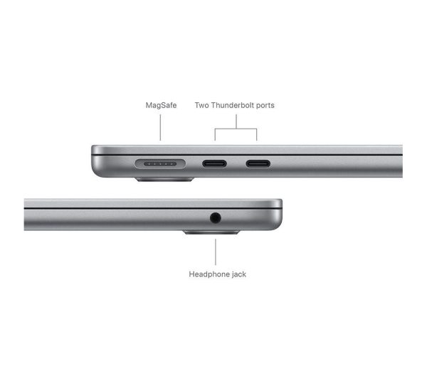 APPLE MacBook Air 13.6" (2024) - M3, 512 GB SSD, Space Grey