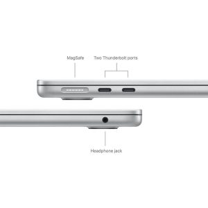 APPLE MacBook Air 13.6" (2024) - M3, 512 GB SSD, Silver