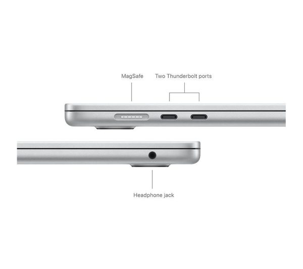 APPLE MacBook Air 15.3" (2024) - M3, 256 GB SSD, Silver