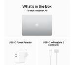APPLE MacBook Air 15.3" (2024) - M3, 256 GB SSD, Silver