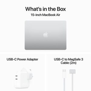 APPLE MacBook Air 15.3" (2024) - M3, 512 GB SSD, Silver