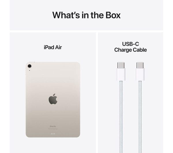 APPLE 11" iPad Air (2024) - 128 GB, Starlight