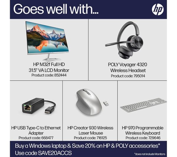 HP ENVY 17-da0500na 17.3" Laptop - Intel® Core Ultra 7, 1 TB SSD, Silver