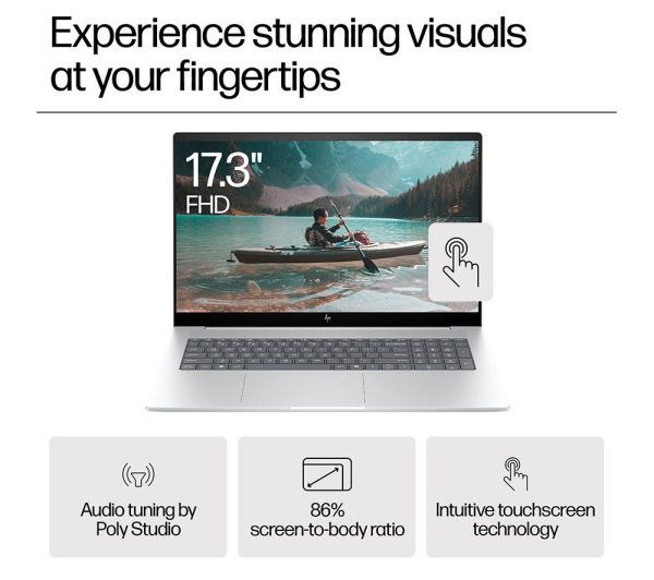 HP ENVY 17-da0500na 17.3" Laptop - Intel® Core Ultra 7, 1 TB SSD, Silver