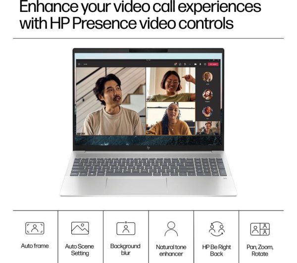 HP Pavilion Plus 16-ab0501na 16" Laptop - Intel® Core i5, 512 GB SSD, Silver