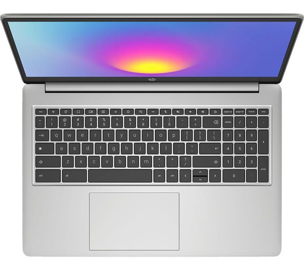 HP 15a-na0503sa 15.6" Chromebook - IntelÂ® CeleronÂ®,128 GB eMMC, Silver