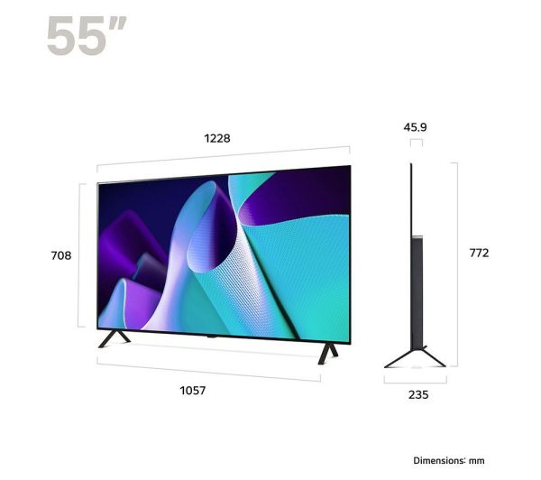 LG OLED55B42LA 55" Smart 4K Ultra HD HDR OLED TV with Amazon Alexa