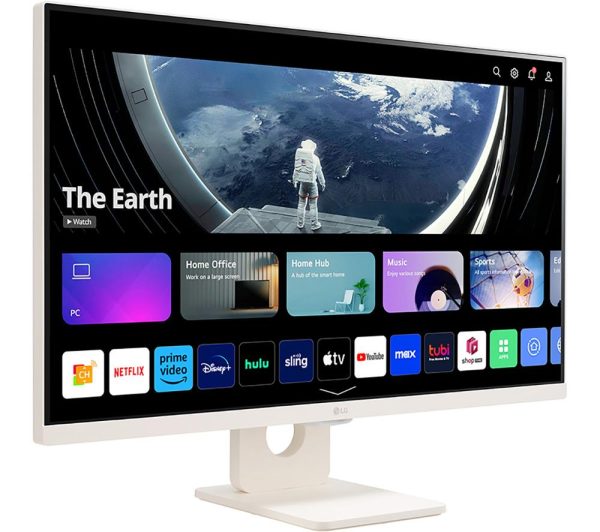 LG MyView 27SR50F-W.AEK 27" Smart Full HD HDR IPS Monitor (No Aerial) - White