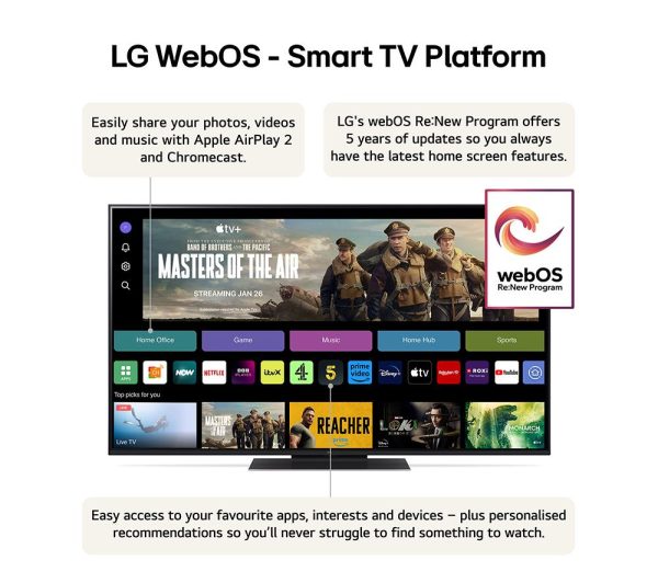LG 55UT91006LA 55" Smart 4K Ultra HD HDR LED TV with Amazon Alexa