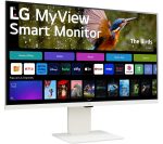 LG MyView 32SR83U-W.AEK 31.5" Smart 4K Ultra HD HDR IPS Monitor (No Aerial) - White