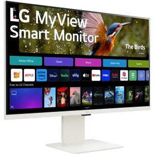 LG MyView 32SR83U-W.AEK 31.5" Smart 4K Ultra HD HDR IPS Monitor (No Aerial) - White