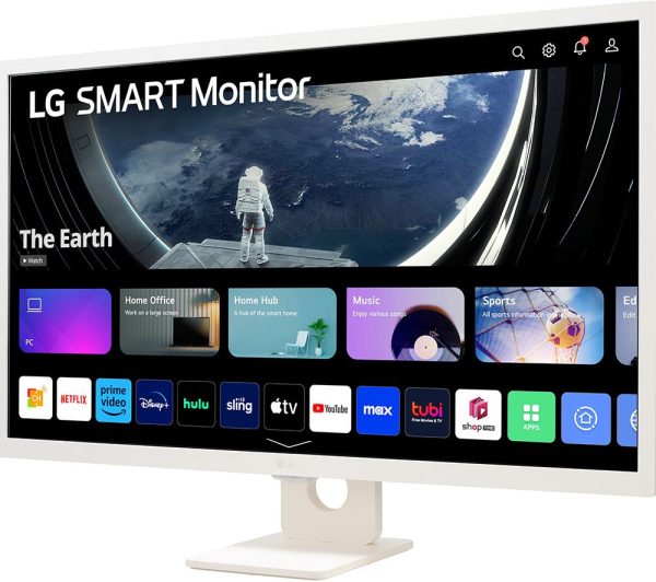 LG MyView 32SR50F-W.AEK 32" Smart Full HD HDR IPS Monitor (No Aerial) - White