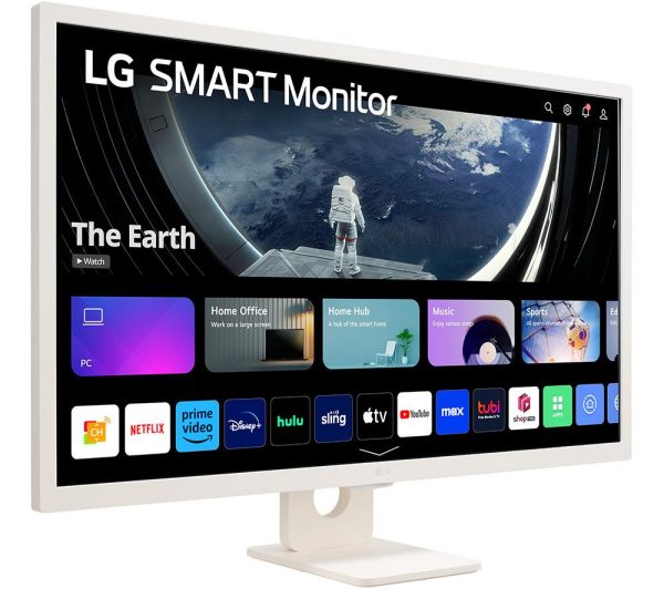 LG MyView 32SR50F-W.AEK 32" Smart Full HD HDR IPS Monitor (No Aerial) - White