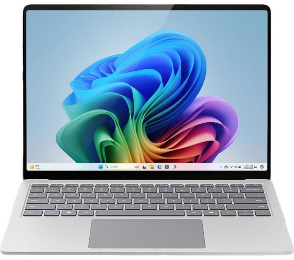 MICROSOFT 13.8" Surface Laptop, Copilot+ PC - Snapdragon X Plus, 256 GB SSD, Platinum