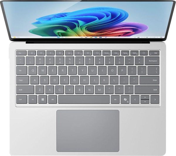 MICROSOFT 13.8" Surface Laptop, Copilot+ PC - Snapdragon X Plus, 256 GB SSD, Platinum