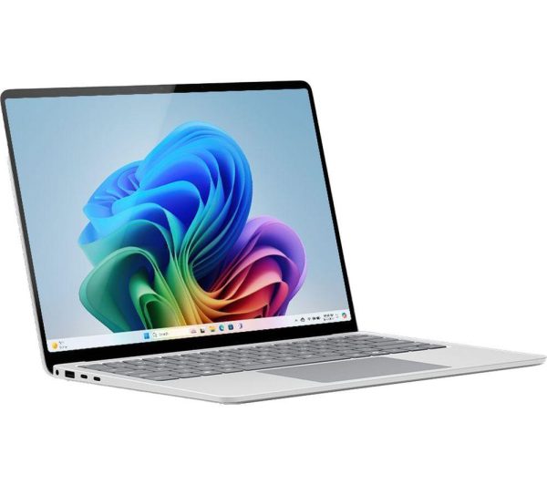 MICROSOFT 13.8" Surface Laptop, Copilot+ PC - Snapdragon X Plus, 256 GB SSD, Platinum