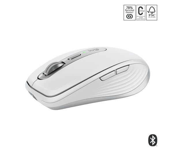 LOGITECH MX Anywhere 3S for Mac Wireless Darkfield Mouse - Pale Grey