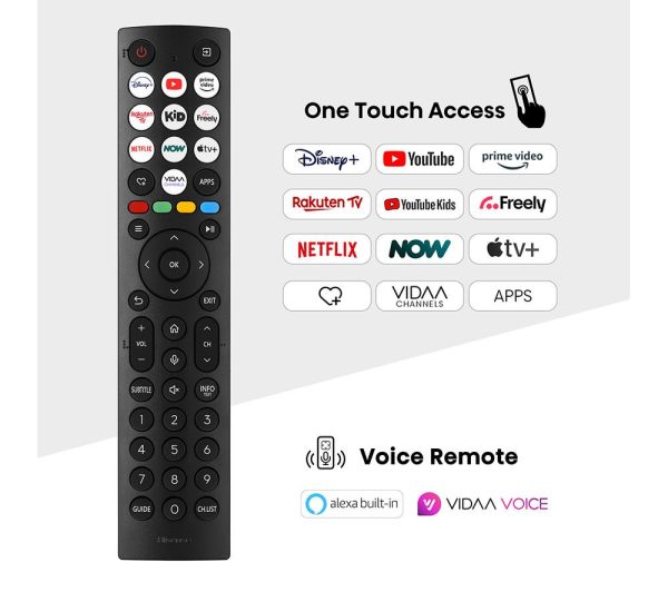 HISENSE 50A7NQTUK 50" Smart 4K Ultra HD HDR QLED TV with Amazon Alexa