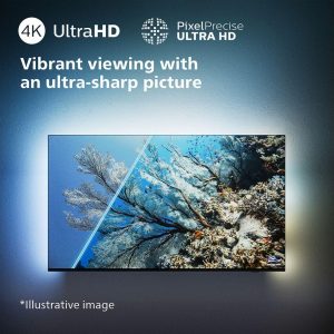 PHILIPS Ambilight 55PUS8309/12 55" Smart 4K Ultra HD HDR LED TV