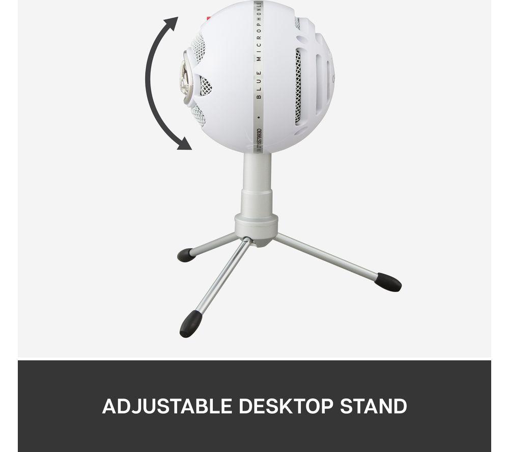 BLUE Snowball iCE USB Streaming Microphone - White