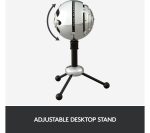 BLUE Snowball USB Streaming Microphone - Silver