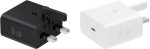 Samsung Galaxy Official 25W Super Fast Charging Travel Adapter (without USB-C to C Data Cable), Black