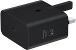 Samsung Galaxy Official 25W Super Fast Charging Travel Adapter (without USB-C to C Data Cable), Black
