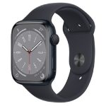 Apple Watch Series 8 GPS Midnight Aluminium 41MM Black Sport Band