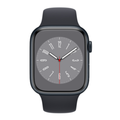 Apple Watch Series 8 GPS Midnight Aluminium 41MM Black Sport Band