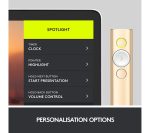 LOGITECH Spotlight Presentation Remote - Gold