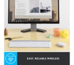 LOGITECH MK470 Wireless Keyboard and Mouse Set - Off-White