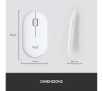 LOGITECH MK470 Wireless Keyboard and Mouse Set - Off-White