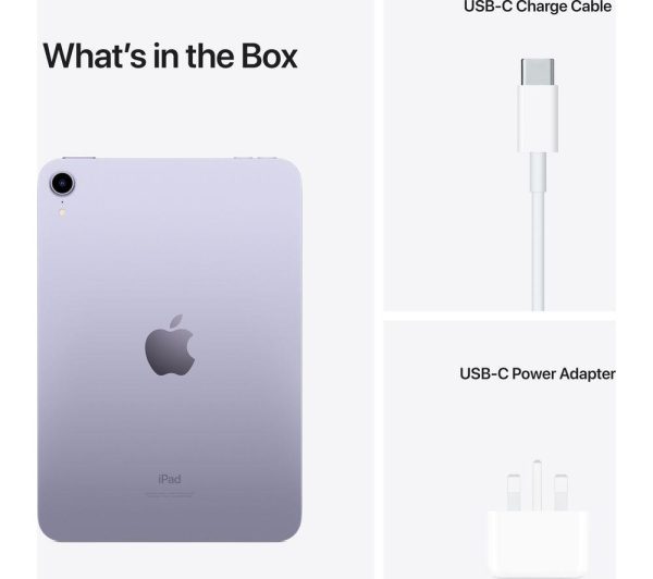 APPLE 8.3" iPad mini (2021) - 256 GB, Purple