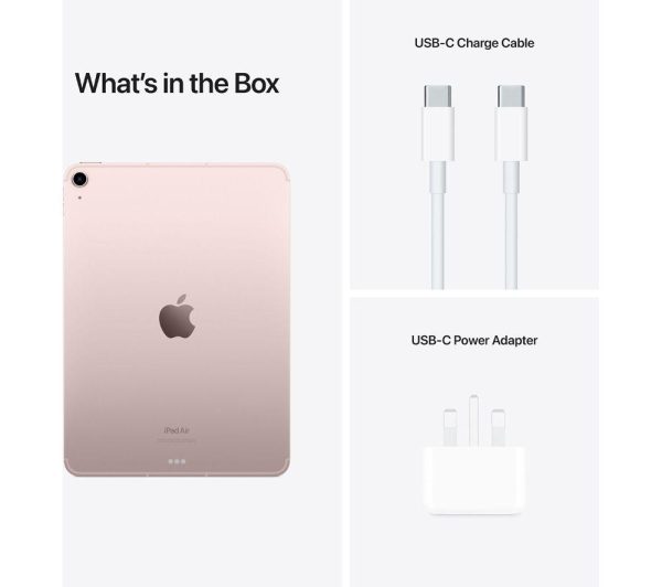 APPLE 10.9" iPad Air Cellular (2022) - 256 GB, Pink