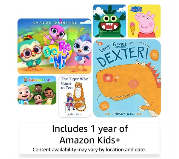 AMAZON Fire HD 8" Kids (ages 3-7) Tablet (2022) - 32 GB, Purple