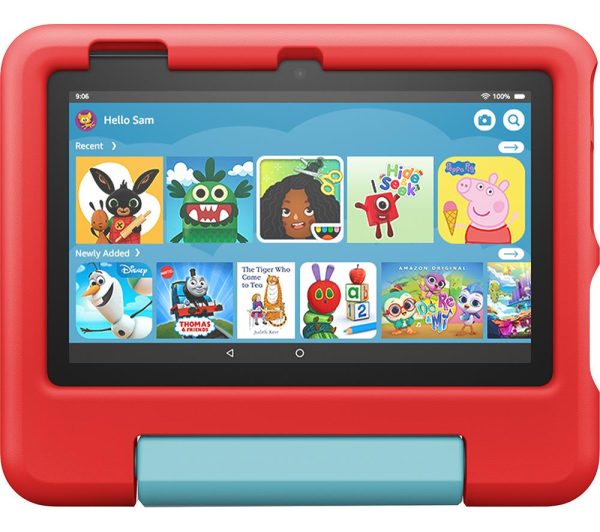 AMAZON Fire HD 8" Kids Tablet (2022) - 32 GB, Red