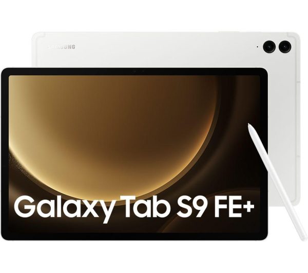 SAMSUNG Galaxy Tab S9 FE+ 12.4" Tablet - 256 GB, Silver