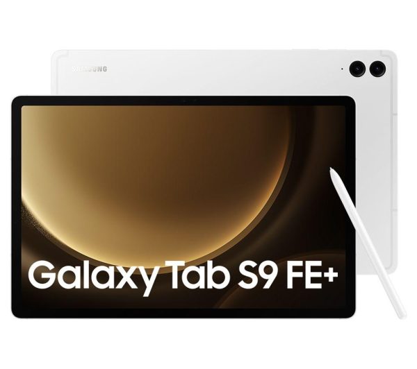 SAMSUNG Galaxy Tab S9 FE+ 12.4" Tablet - 128 GB, Silver