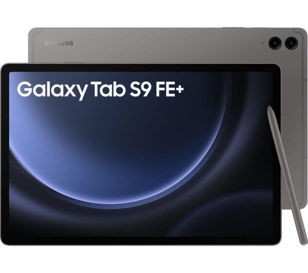 SAMSUNG Galaxy Tab S9 FE+ 12.4" 5G Tablet - 256 GB, Grey
