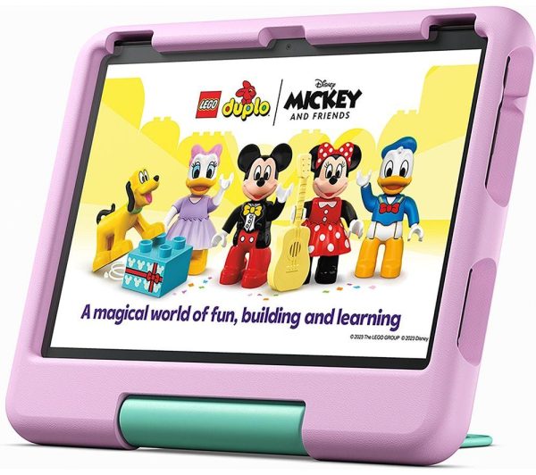AMAZON Fire HD10 Kids 10.1” (ages 3-7) Tablet (2023) – 32 GB, Pink