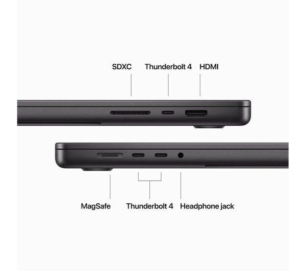 APPLE MacBook Pro 16" (2023) - M3 Pro, 512 GB SSD, Space Black
