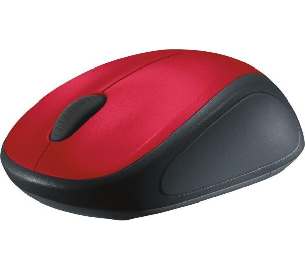 LOGITECH M235 Wireless Optical Mouse - Red