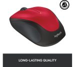 LOGITECH M235 Wireless Optical Mouse - Red