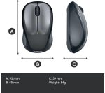 LOGITECH M235 Wireless Optical Mouse - Red