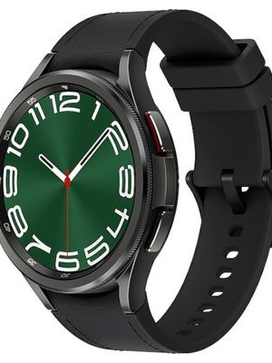 Samsung Galaxy Watch6 Classic LTE Black 43MM Black Hybrid Eco Leather Band UNLOCKED