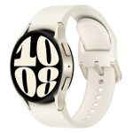 Samsung Galaxy Watch6 LTE Gold, 40MM Cream Sport Band UNLOCKED