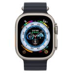 Apple Watch Ultra GPS + Cellular Titanium 49MM Midnight Ocean Band