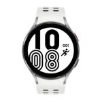 Samsung Galaxy Watch4 Bluetooth Silver 40MM White Extreme Sport Strap