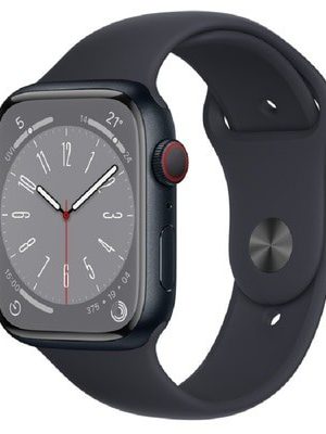 Apple Watch SE (2022) GPS + Cellular Midnight Aluminium 40MM Black Sport Band